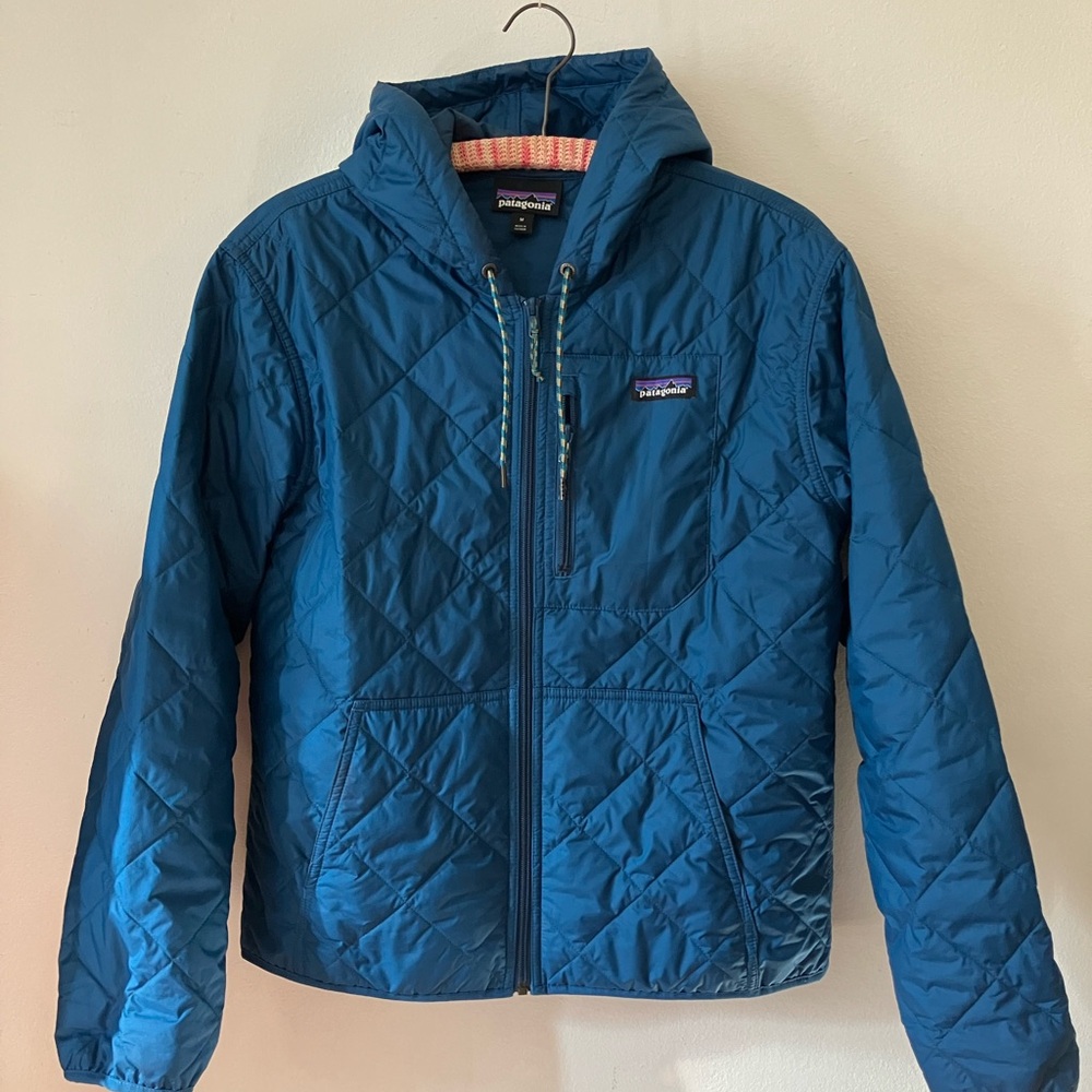 Patagonia Diamond Quilted Hooded Bomber M